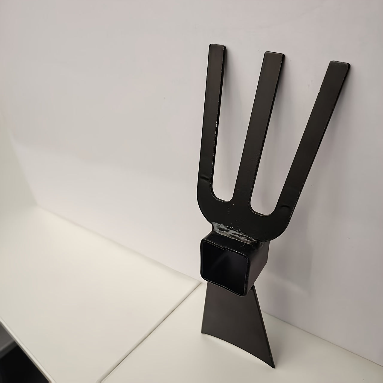 Outils de jardin robustes, houe double-face en métal, idéale pour plantations de fleurs et légumes, adaptée au jardinage domestique.