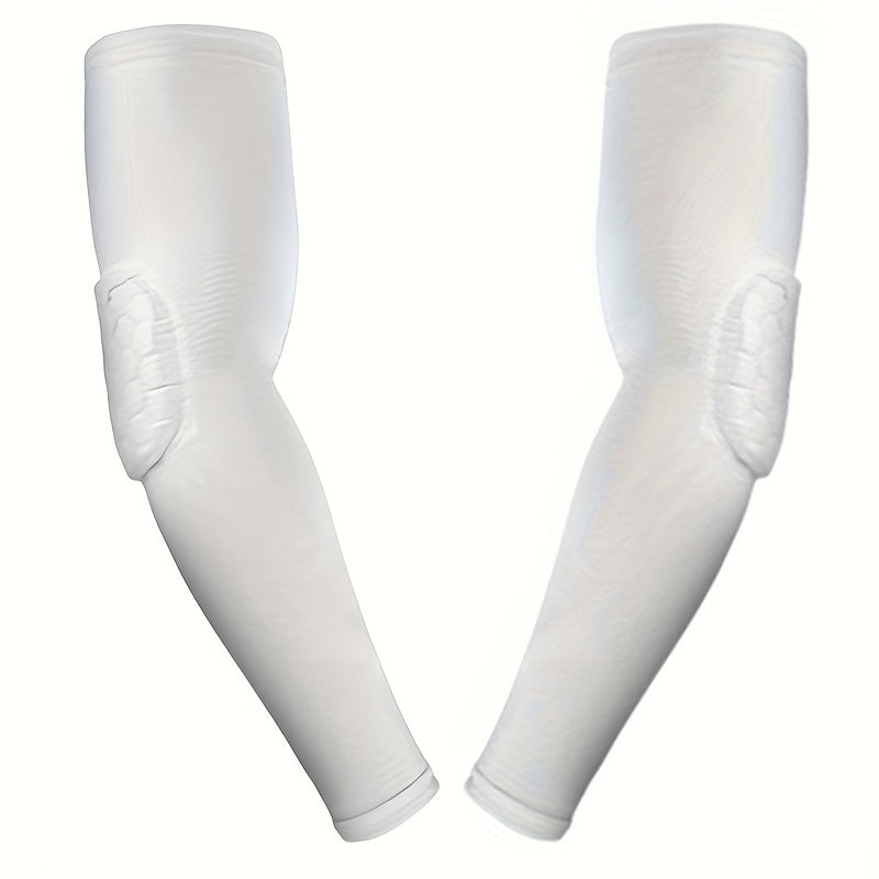 1pc/2pcs Spandex Fabric Hand and Arm Protector. Unisex, All-Season Wearable High Elasticity Breathable Sweat-Absorbent Comfortable Hand and Arm Protector, Sweat-Resistant