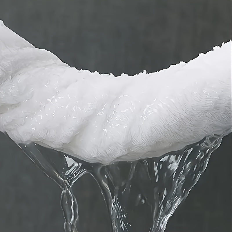 Lot de 4 serviettes de bain surdimensionnées, douces et absorbantes, séchage rapide, 70×30 cm, idéales maison ou hôtel, texture moelleuse.