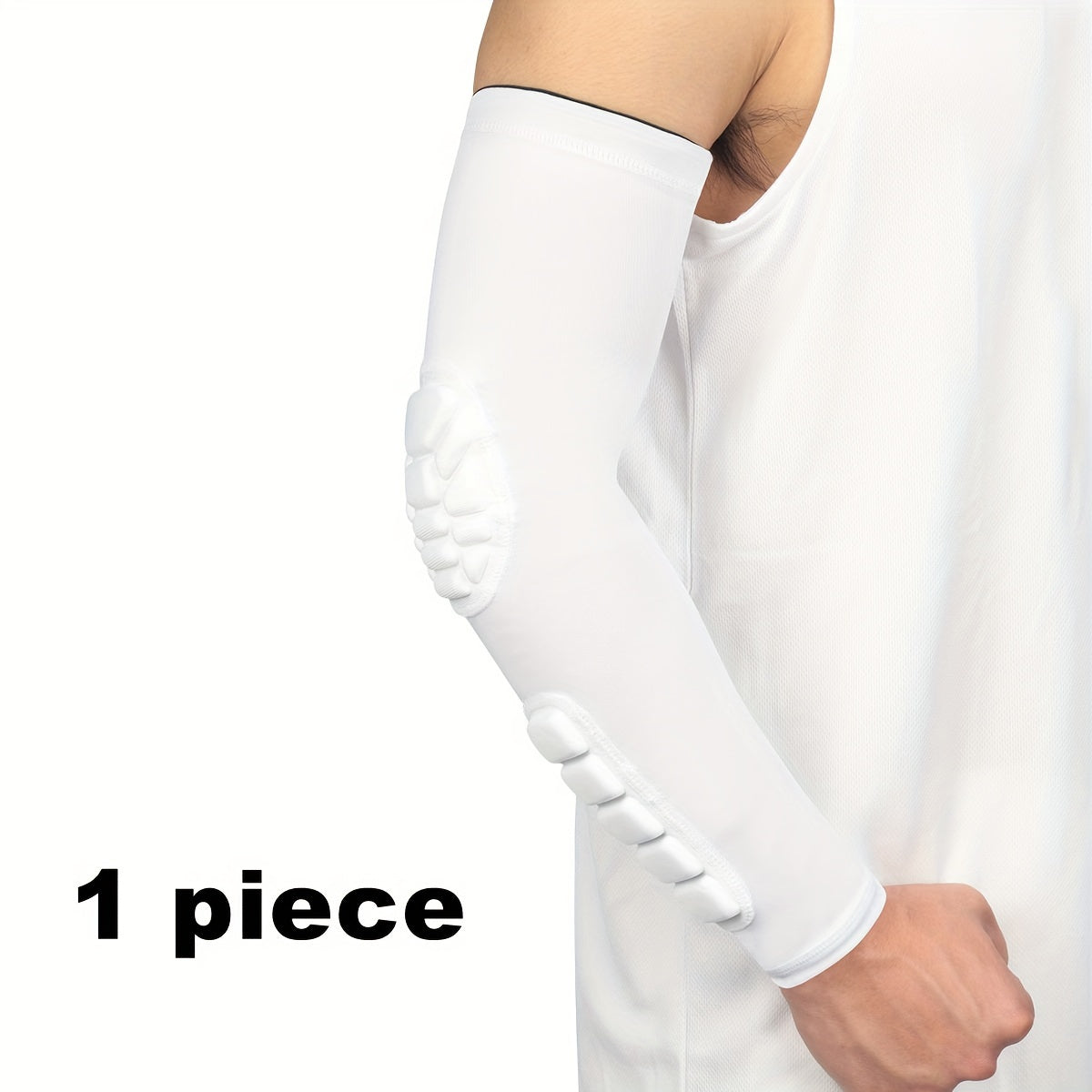 1pc/2pcs Men's Slim-Fit Arm Sleeves - Breathable Comfort Design for All-Day Wear