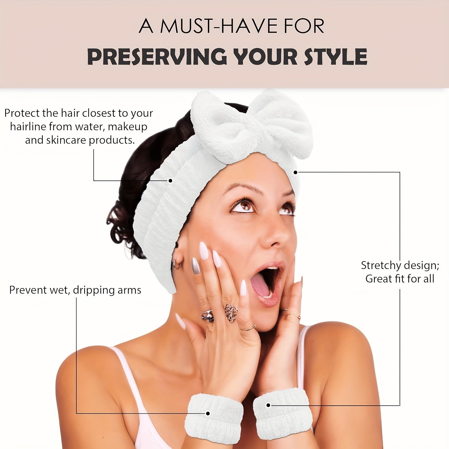 13/20/33pcs Professional Makeup Brush Set with Accessories Kit Includes High-Quality Nylon Bristled Brushes, Headband, Wristbands, Makeup Remover Puff, Triangular Velvety Puffs, Finger Puffs, Large &amp; Small Beauty Sponges ABS