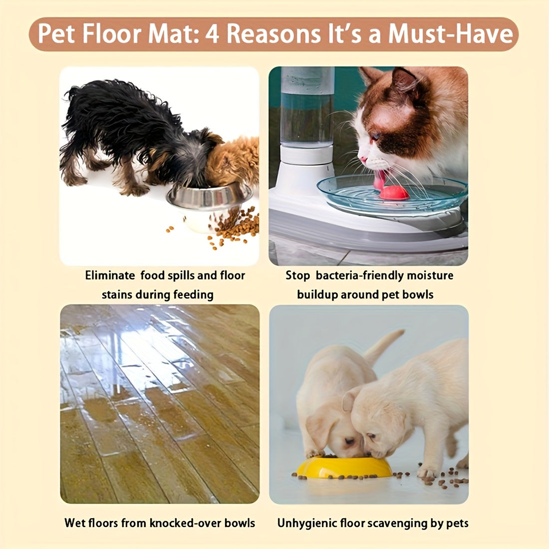 1pc Customizable Quick-Dry Pet Feeding Mat, Personalized Name Customization, Suitable for Dogs and Cats, Non-Slip Rubber Base, Prevents Clutter in Watering Areas, Indoor Use, Dark Grey, Minimalist Design, Ideal Gift for Pet O