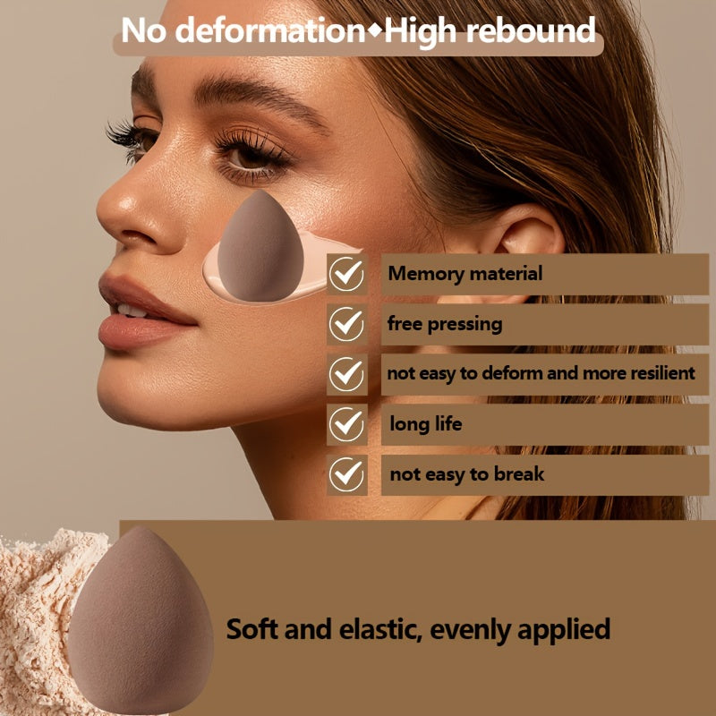 Set cadeau maquillage 37 pcs, pinceaux, éponges, accessoires nettoyage, polyvalent pour poudres, fond de teint et soins beauté précis.