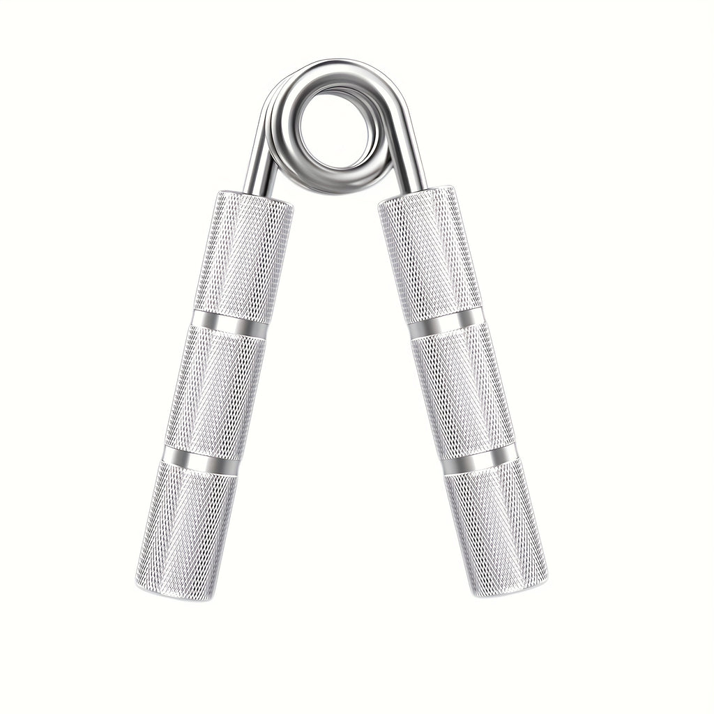 Gripper métallique main 22,68‑158,76 kg, entraîne poignets et avant-bras, renforcement préhension et muscles de la main.