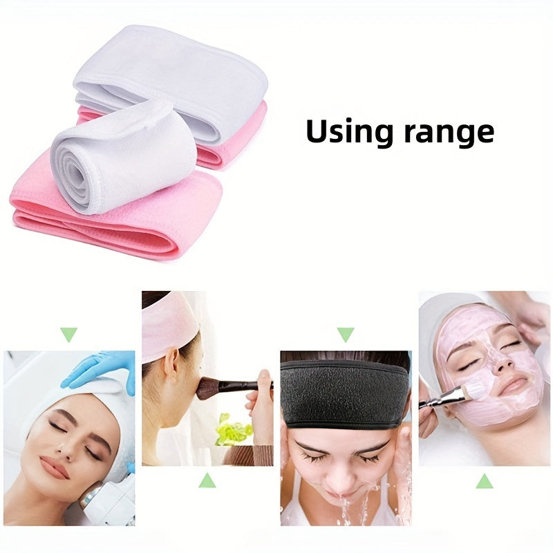 Soft Non-Slip Women'S Adjustable Hairband - Perfect for Washing Face, Bathing, Yoga, Sports &amp; Running!