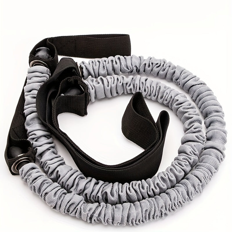 Bande de résistance pour rouleau abdominal, idéale pour les exercices de gainage et étirements avec roue abdominale.