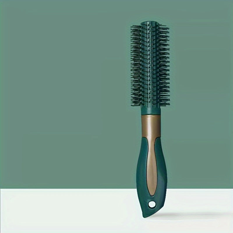 Peigne massage cuir chevelu avec coussin d’air, démêlant et bouclant, accessoire coiffure adapté à tous types de cheveux.