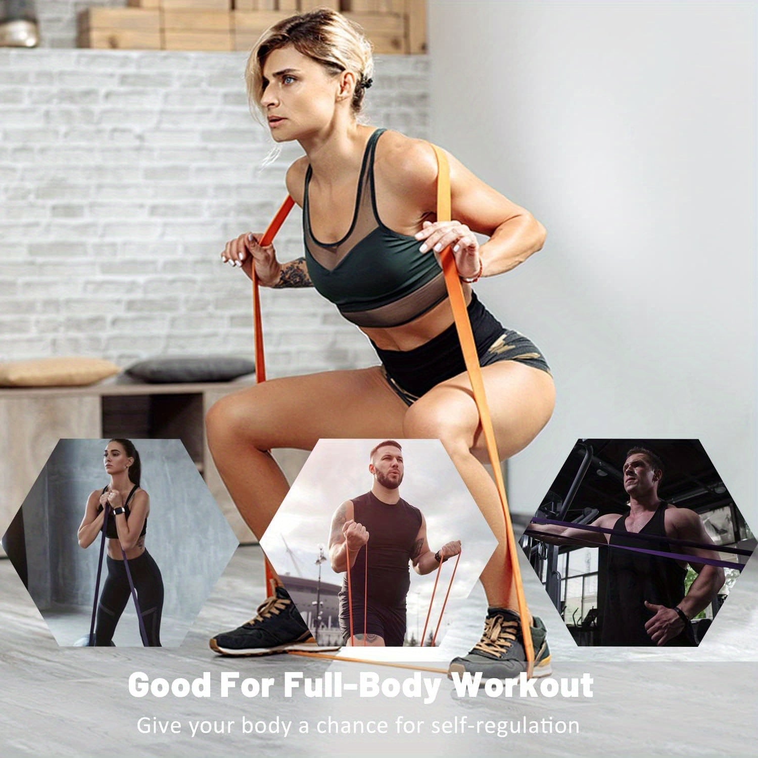 Bande de Résistance Physical Relax : Bande longue pour tractions et entraînement, adaptée hommes et femmes, fitness et renforcement musculaire.