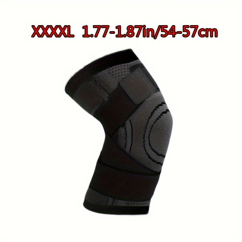 1pc Breathable Compression Knee Brace for Sports, Gym, Hiking, And Joint Support - High Elastic Knee Pad Protector for Fitness
