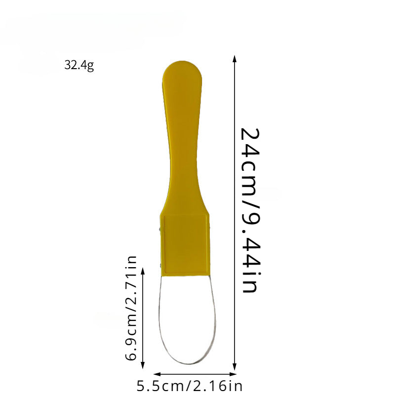 Désherbeur manuel Garden Bandit à boucle Plastique durable, pointe en V solide, efficace pour enlever mauvaises herbes et retourner la terre, sans besoin d’électricité.