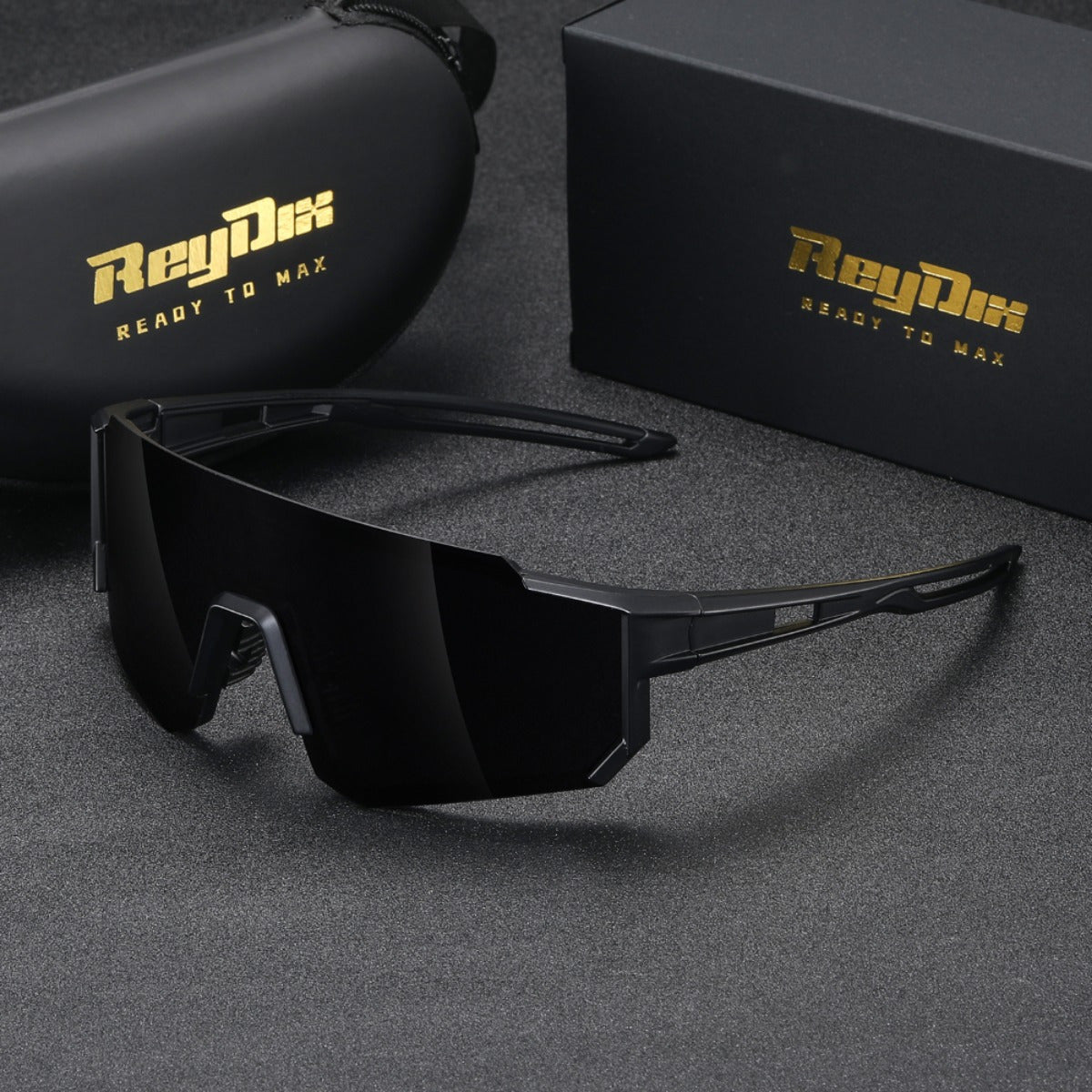 Lunettes ReyDix élégantes pour conduite, monture PC durable et verres TAC, alliant style, confort et protection visuelle.