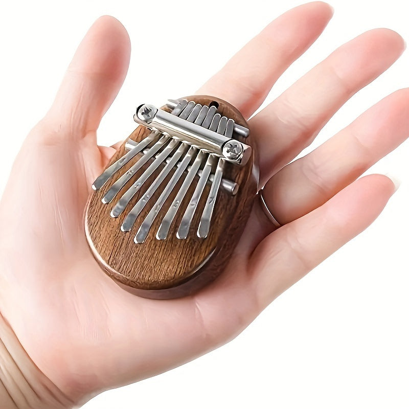 Kalimba huit tons de haute qualité, piano à doigts, instrument musical pour 14 ans et plus, idéal fêtes et cadeaux.