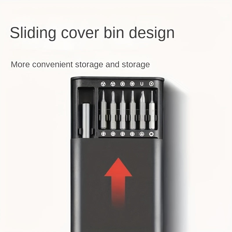 25-in-1 Multi-Function Precision Screwdriver Set, Durable, Uncharged - for Mobile Phone &amp; Tablet Repair