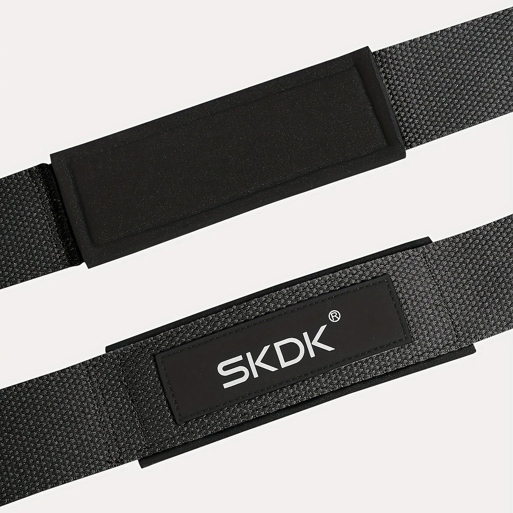 1 Pair SKDK Weight Lifting Wrist Straps with Extra Hand Grips - Breathable Mesh Gym Wrist Wraps for Deadlifts, Strength Training & Bodybuilding - Mixed Colors (Black/Blue/Pink/Red/Grey), Bodybuilding Essentials | Adjustable W