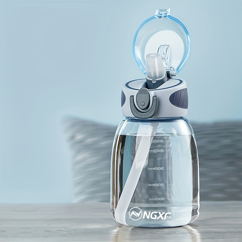 Leak-Proof Portable Water Bottle - Cute, Compact Design for Men &amp; Women, PVC-Free Plastic, Ideal for Outdoor Activities &amp; Travel