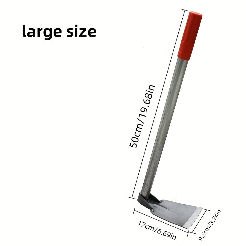 Durable Metal Hand Hoe Tool Set- Multifunctional Gardening Hoes for Vegetable&amp; Flower Planting, Weed Removal&amp; Soil Loosening- Digging, Weeding and Cultivating