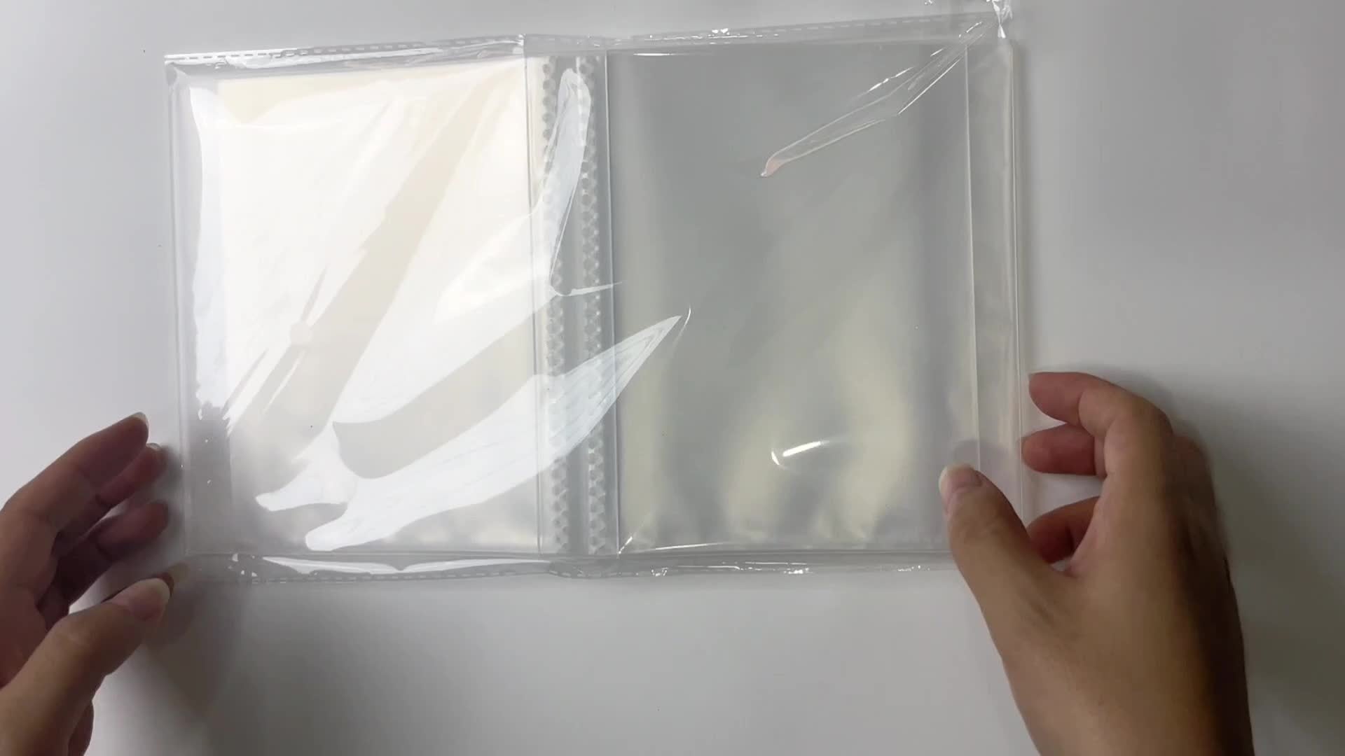 Album de rangement 40 pièces grande capacité pour autocollants, photos, cartes et notes adhésives, idéal pour maison, bureau, école et voyage.