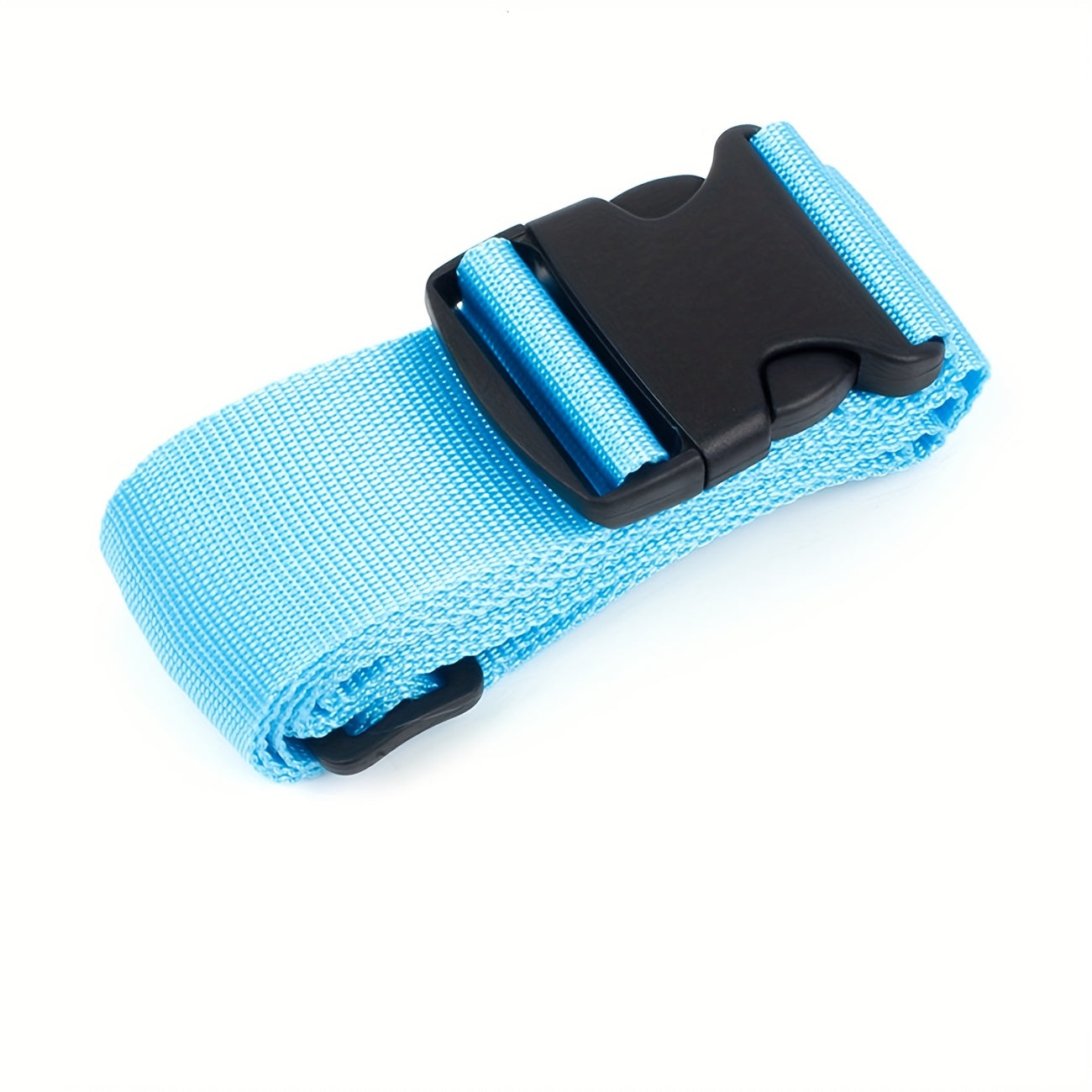 1pc Custom Embroidered Luggage Strap with Personalized Name/Text - Durable Nylon Adjustable Shoulder Strap, Colorful Luggage Protector &amp; Identifier for Suitcases, Travel Bags, Airports (Hand Washable), Suitcase Identifier, St