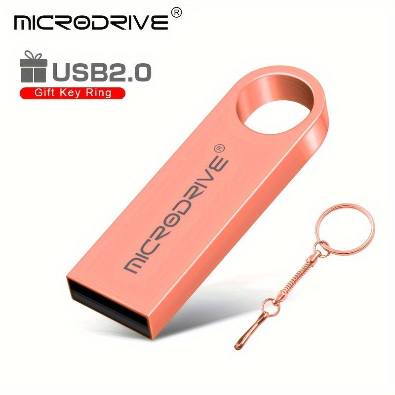 Clé USB Haute Vitesse : Capacités 4 à 128 Go, design compact, idéale pour stockage sécurisé et transport sur porte-clés.