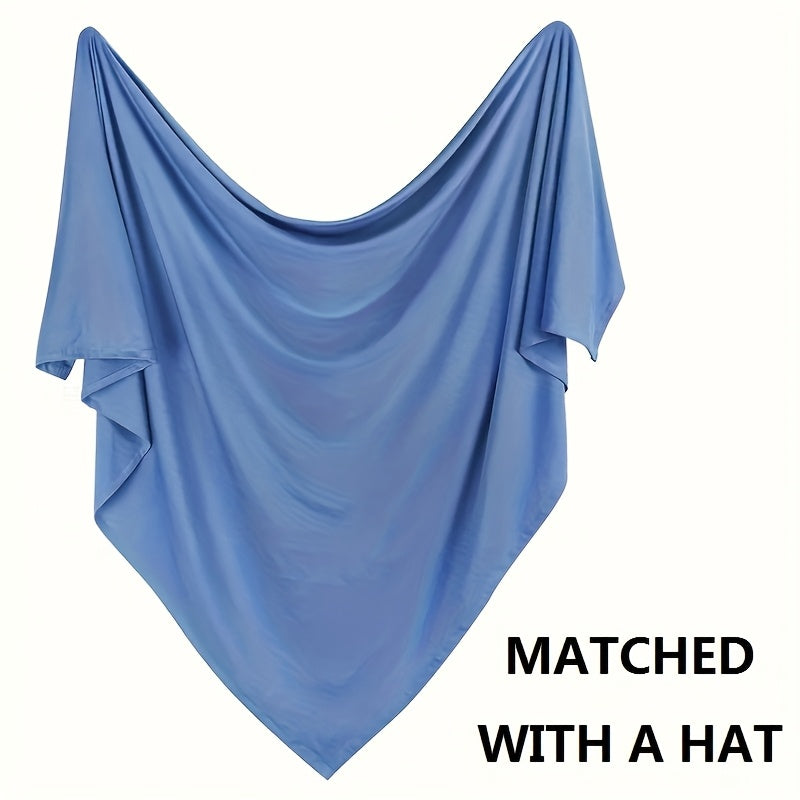 Ensemble couverture emmaillotage et bonnet pour nouveau-né, unisexe, idéal pour Halloween, Noël et premières sorties.