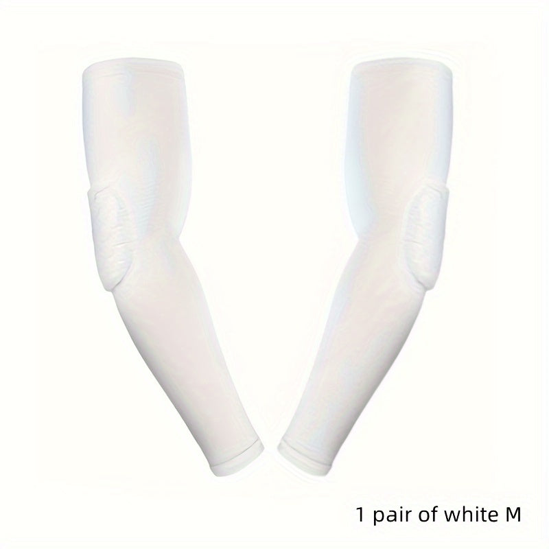 1pc/2pcs Spandex Fabric Hand and Arm Protector. Unisex, All-Season Wearable High Elasticity Breathable Sweat-Absorbent Comfortable Hand and Arm Protector, Sweat-Resistant