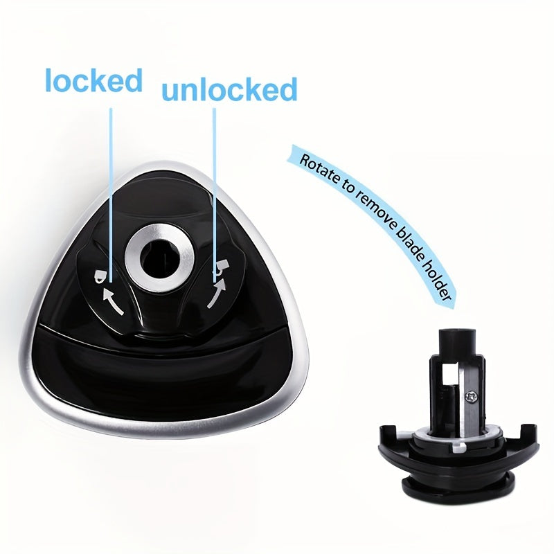 Automatic Electric Pencil Sharpener with Auto-Stop &amp; Lead Breakage - Desktop Sharpener for Office &amp;, No Needed, Compact Design, Sharpens Pencils in Seconds, Pencil Sharpener Electric, Supplies, Sleek Style, Waste Container