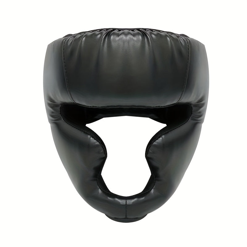 Casque de protection MMA et taekwondo avec aérations, conçu pour les combats de karaté, taekwondo et arts martiaux.