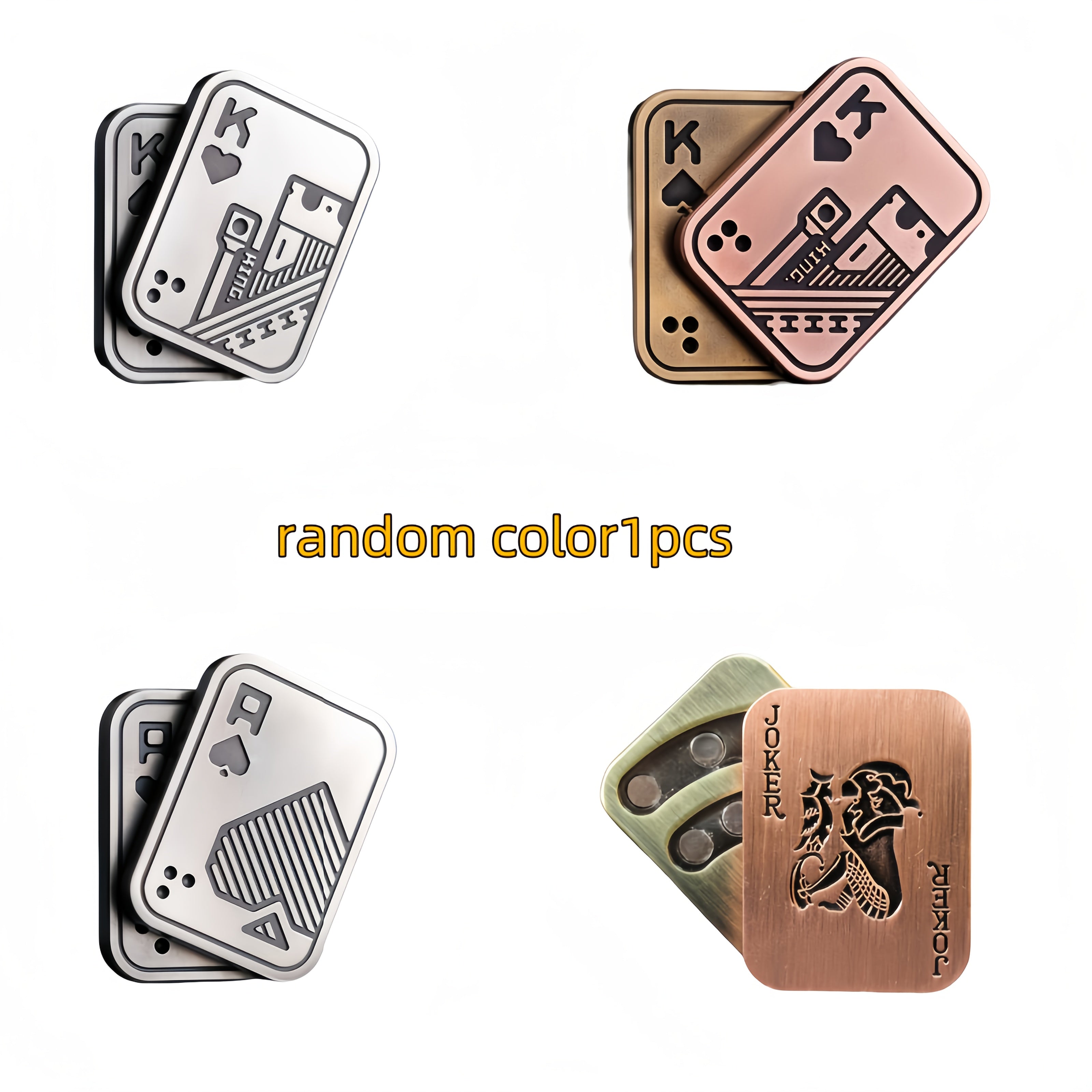 بطاقة دفع بغطاء منزلق من DEEPLAN بتصميم جيروسكوب صغير إبداعي لأطراف الأصابع - برونزي معدني وذهبي، أشكال متنوعة وألوان غنية، لعبة مكتب متينة للاسترخاء، هدية عيد الميلاد للمحترفين، ملحق مكتب، ملحق عصري