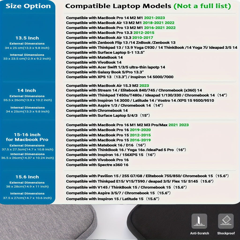 Housse de protection pour ordinateur portable, compatible MacBook et autres notebooks 13,5 à 16 ", avec compartiment accessoires, design rose, transport sûr et élégant.