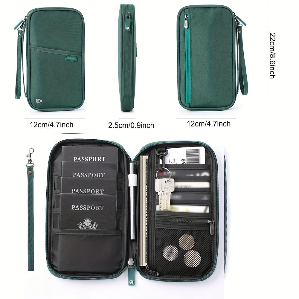 Porte-passeport de voyage familial – organise passeports et documents, léger, pratique et sécurisé pour tous vos déplacements.