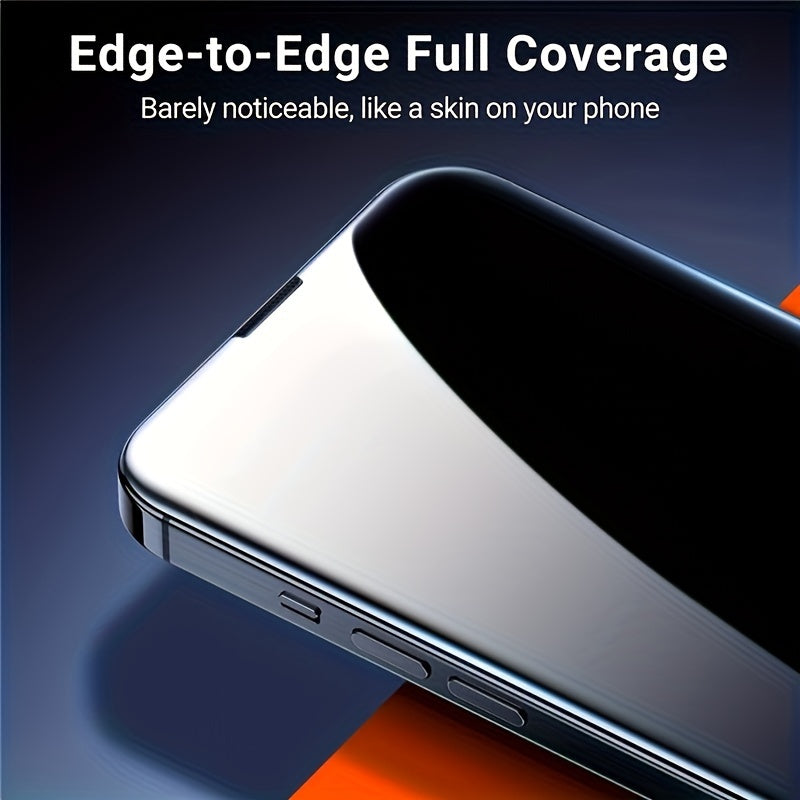 3pcs HD Tempered Glass Screen Protector for iPhone 11/12/13/14/15/16/17 Pro Max, 17 Air 14/15/16 Plus - Anti-Fingerprint, Oil-Resistant, High-Strength, Perfect Fit, Glossy Finish, Durable & Scratch-Resistant, Easy Installatio