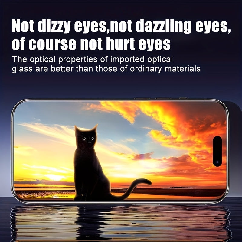 5 Anti-Peep And Dust-Free Cabin Tempered Glass Screen Protectors for Iphone 17/17 Pro/17 Air/17 Pro Max/16/16 Pro Full-Screen Full Coverage 16 Plus/16 Pro Max Anti-Peep Tempered Glass Screen Protectors 15/15 Pro/15 Plus Mobil