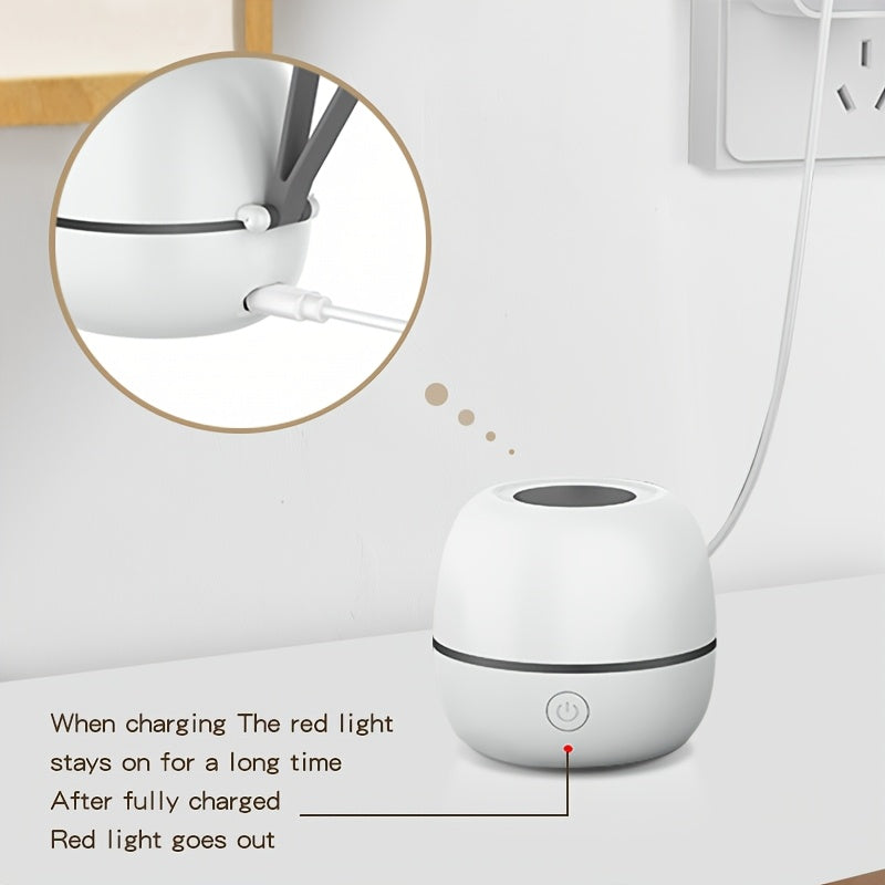 MOMMED Portable USB Rechargeable Pacifier Cleaner - Multi-Purpose UV Sanitizer for Pacifier Parts, Headphones, Earrings &amp; More, Compact Design with Blue Light Indicator, Easy to Clean, Travel-Friendly, USB Rechargeable Cleane