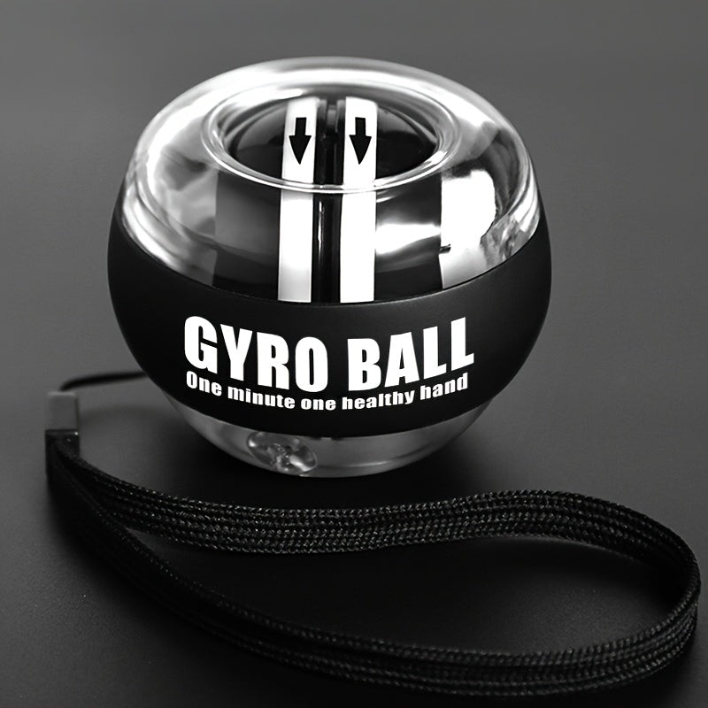 Gyroball, entraîneur de force pour poignets, bras et doigts, portable et durable, idéal pour les exercices musculaires et de rééducation.