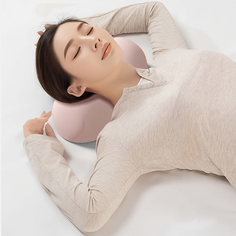 Oreiller cervical multifonction ergonomique Soutien optimal du cou et de la colonne vertébrale, favorise un sommeil profond et réparateur.