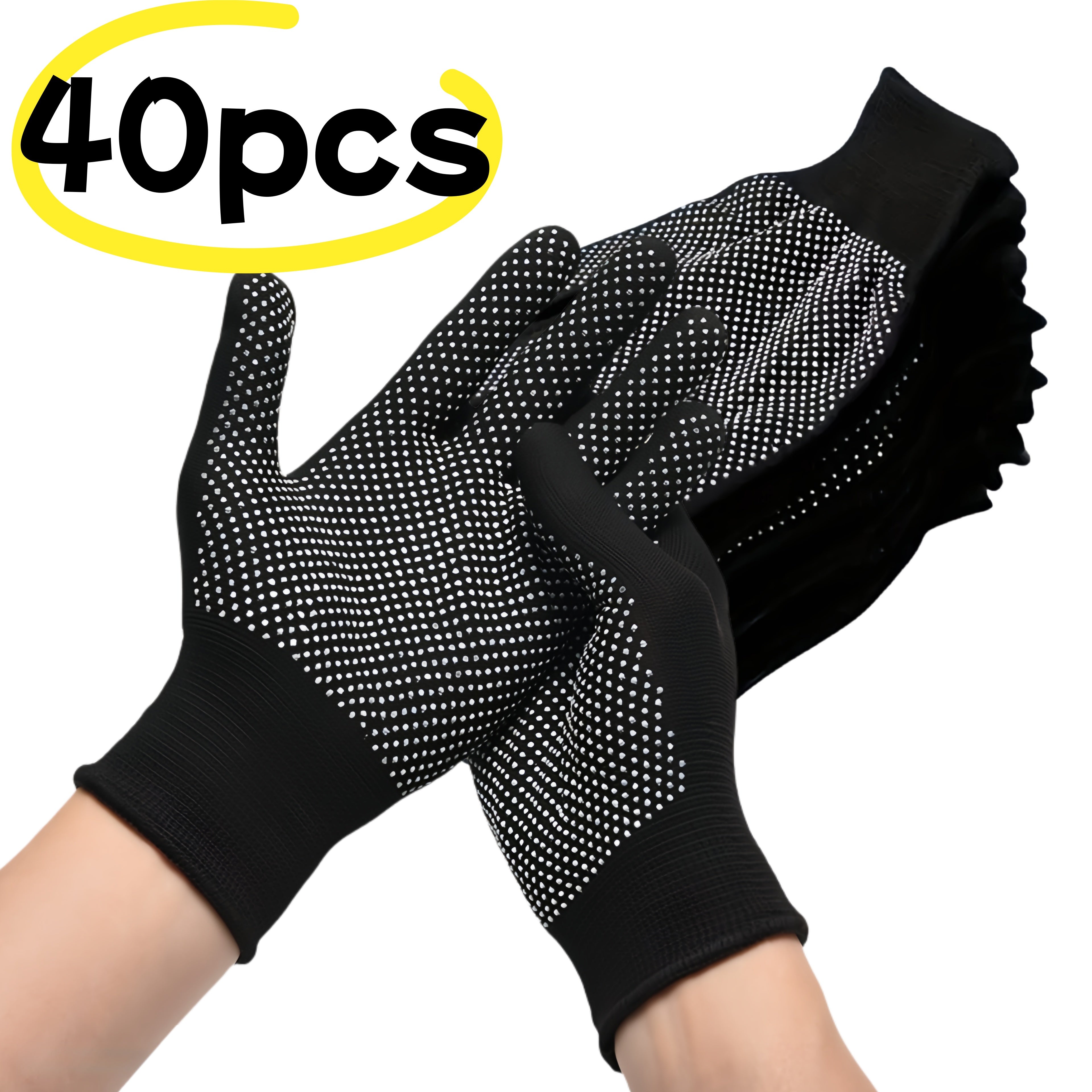 Gants légers à picots adhérents, nylon respirant, confortables et polyvalents, parfaits pour cyclisme, pêche, camping et activités extérieures.