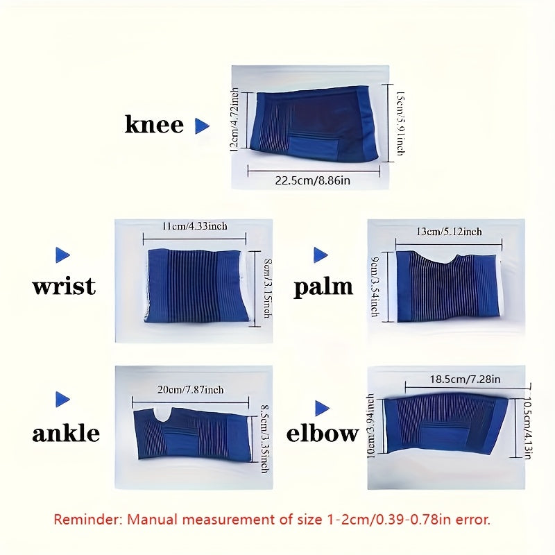 8pcs/set, 10pcs/set, all season equipment fitness combination set, sports knees, elbows, wrists, palms, fitness ankles, adult football and basketball training