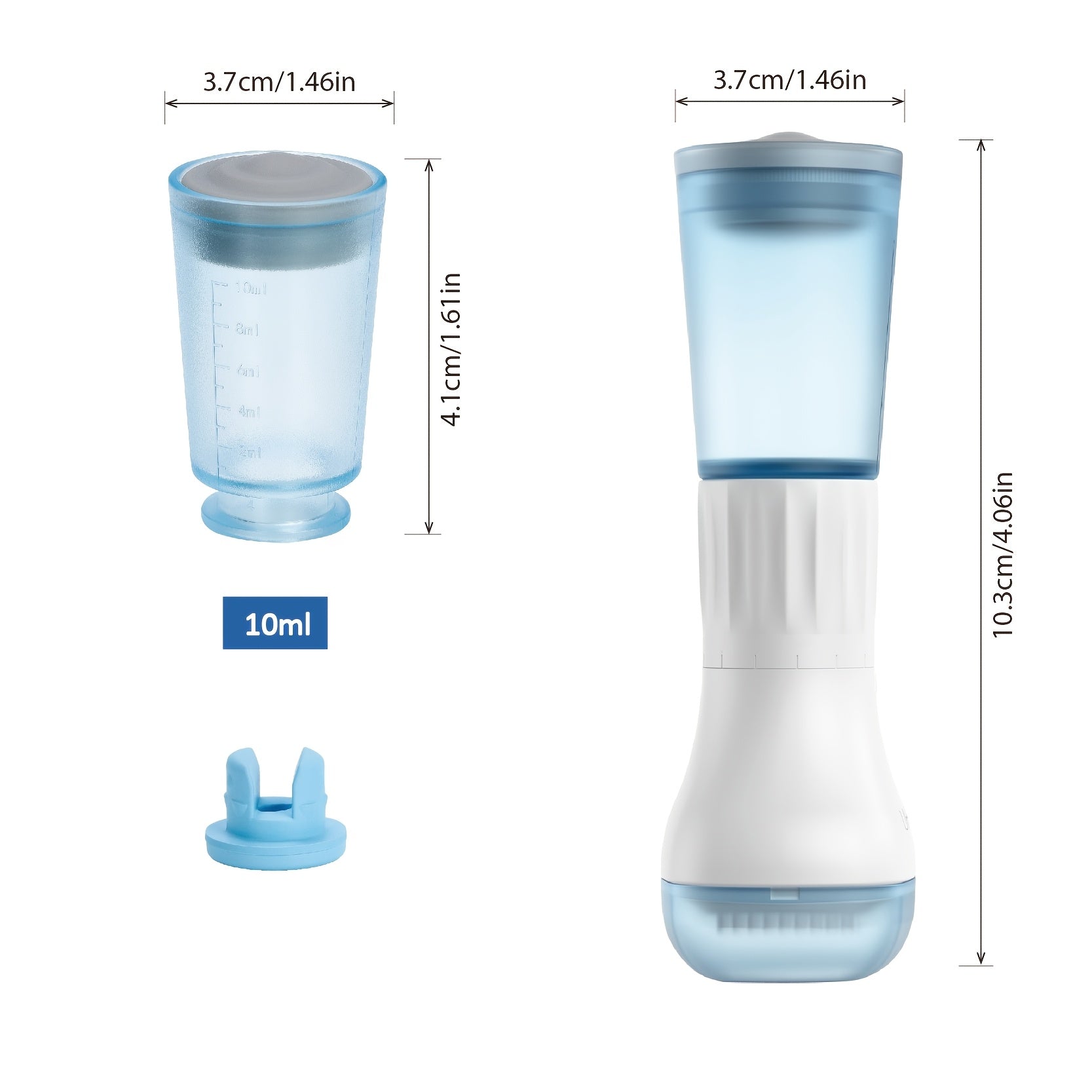 Dr.pen Adjustable Derma Stamp Micro-Needles Roller - 0.25mm, for Scalp, Face, Beard &amp; Body Use, No Battery Needed, Fragrance-Free, All Light Beige Types, Daily Skincare Tool, Sleek Design, Precision Dermatology, Durable Const