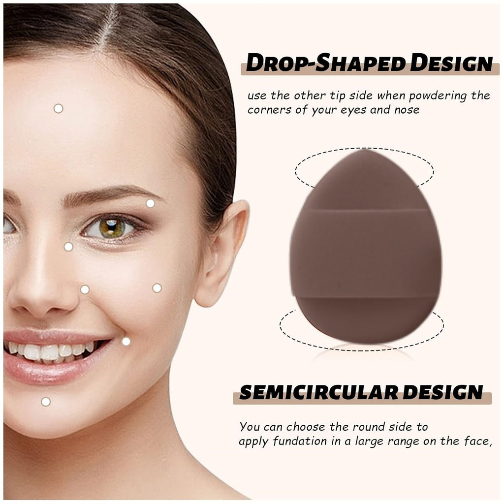 13/20/33pcs Professional Makeup Brush Set with Accessories Kit Includes High-Quality Nylon Bristled Brushes, Headband, Wristbands, Makeup Remover Puff, Triangular Velvety Puffs, Finger Puffs, Large &amp; Small Beauty Sponges ABS