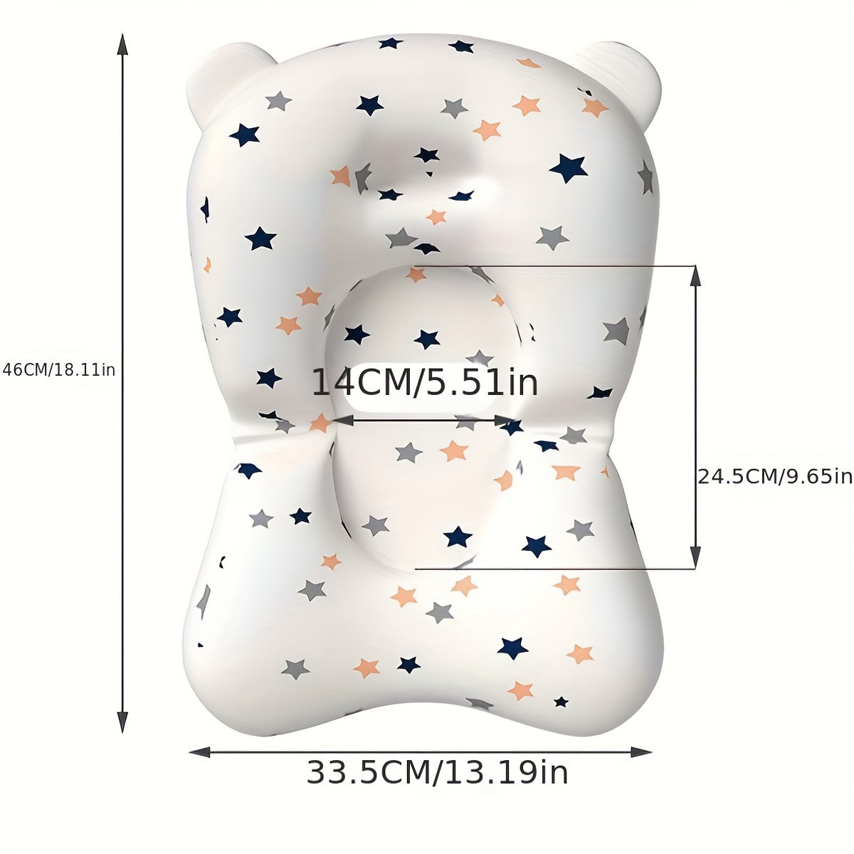 Siège de bain bébé PanLynner, filet antidérapant 0-3 ans, coussin doux en polyester avec sangle de sécurité pour nourrisson et tout-petit.