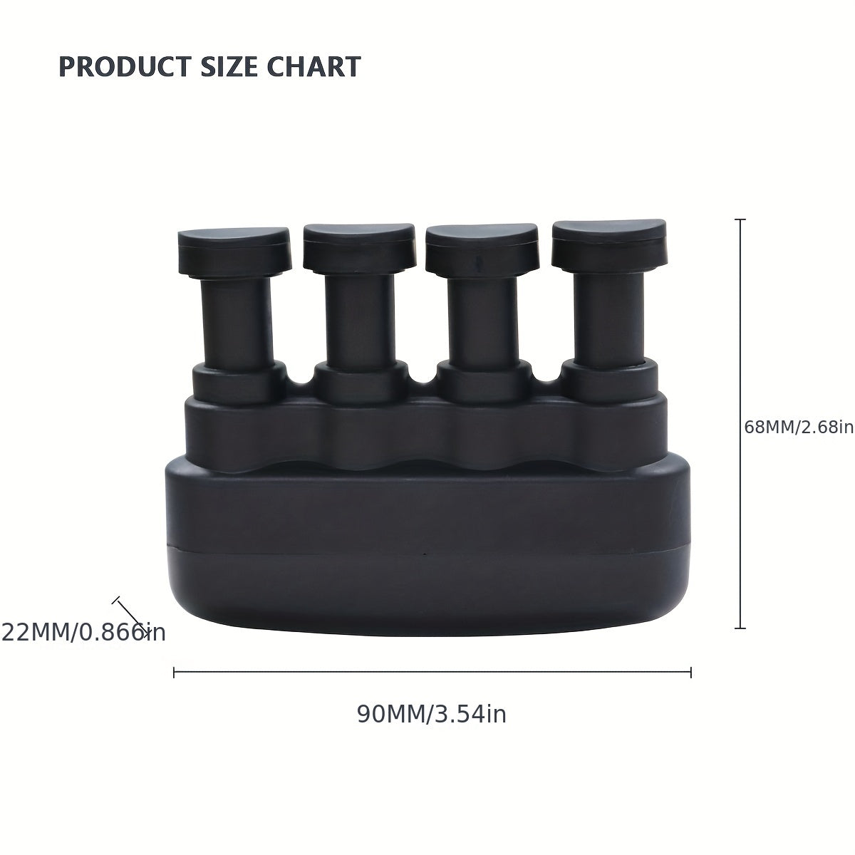 Exerciteur de doigts 2023 pour renforcement de la main, améliore force et dextérité, idéal pour rééducation et guitaristes.