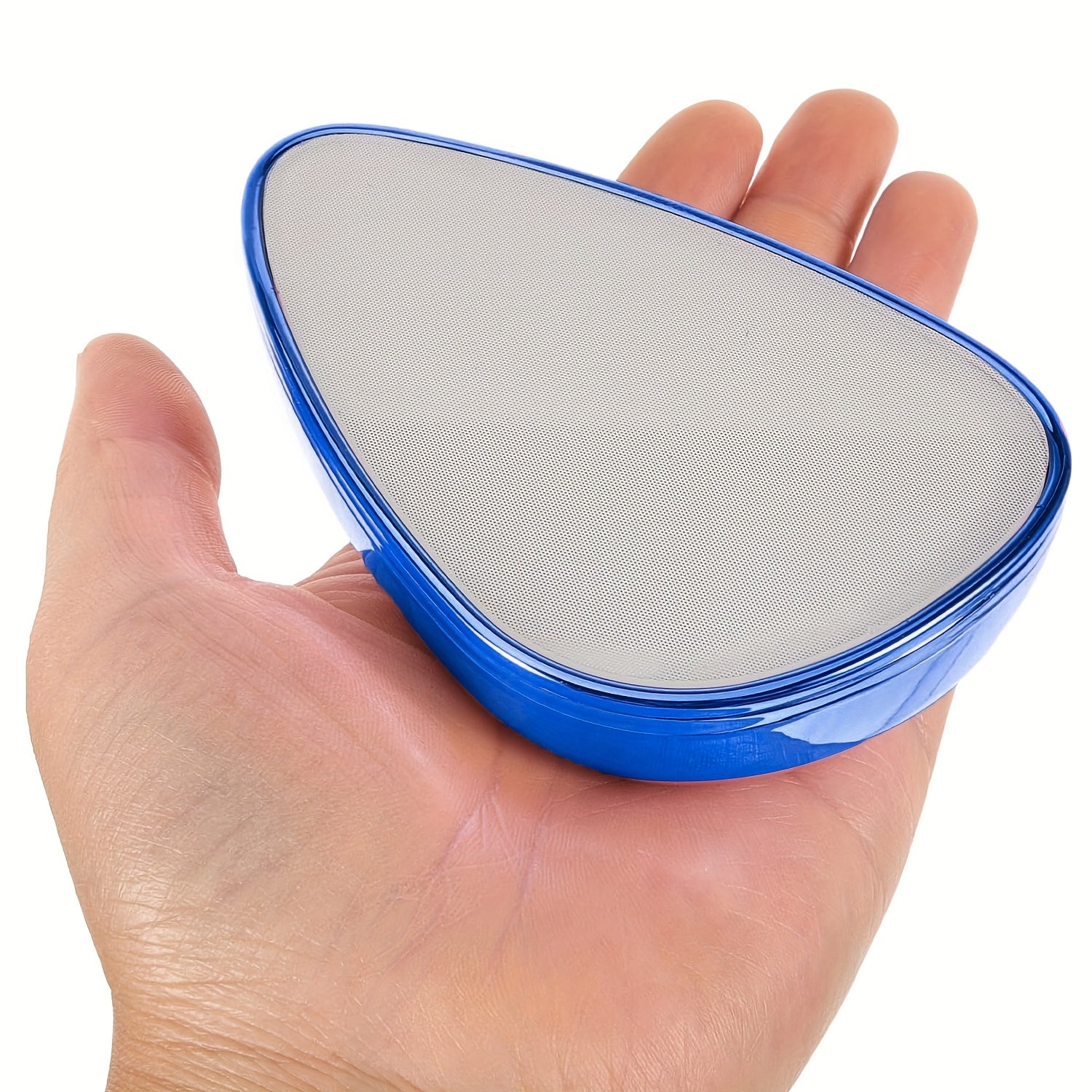 Épilateur portable indolore, design ergonomique, retire efficacement poils jambes, bras et dos, outil lisse et pratique pour femmes et hommes.