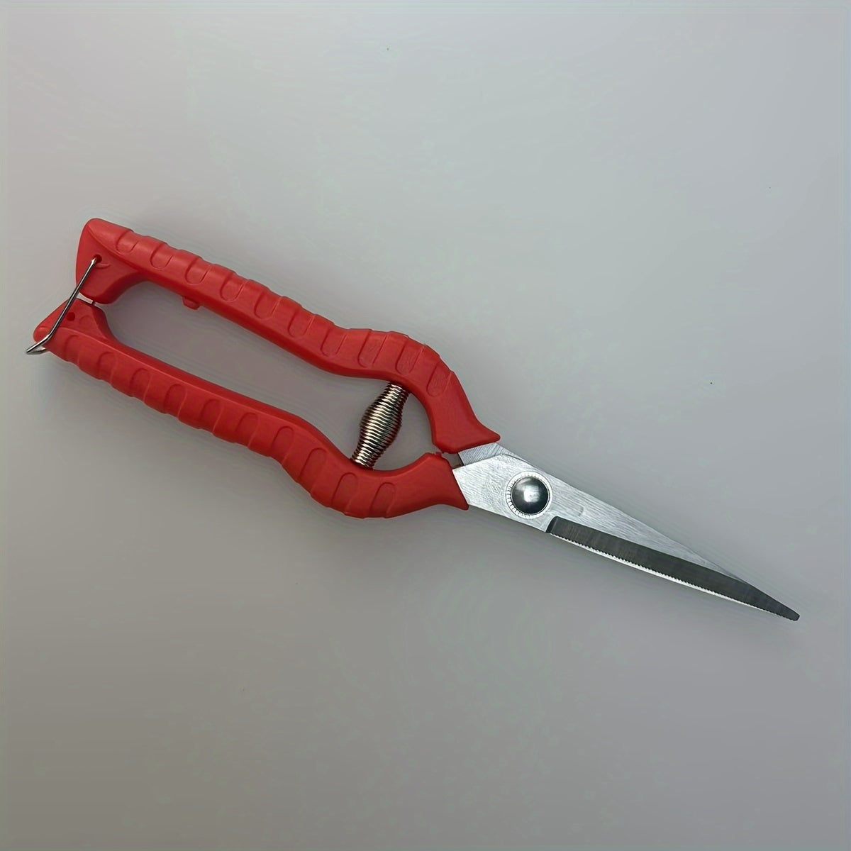 Professional Garden Pruning Shears with Ergonomic Red Handle - Stainless Steel Blades, Sharp Cutting Edges &amp; Comfort Grip for Hardscape, Flower Beds, and Landscaping, Garden Pruning Shears, Hardscape Maintenance, Classic Garden