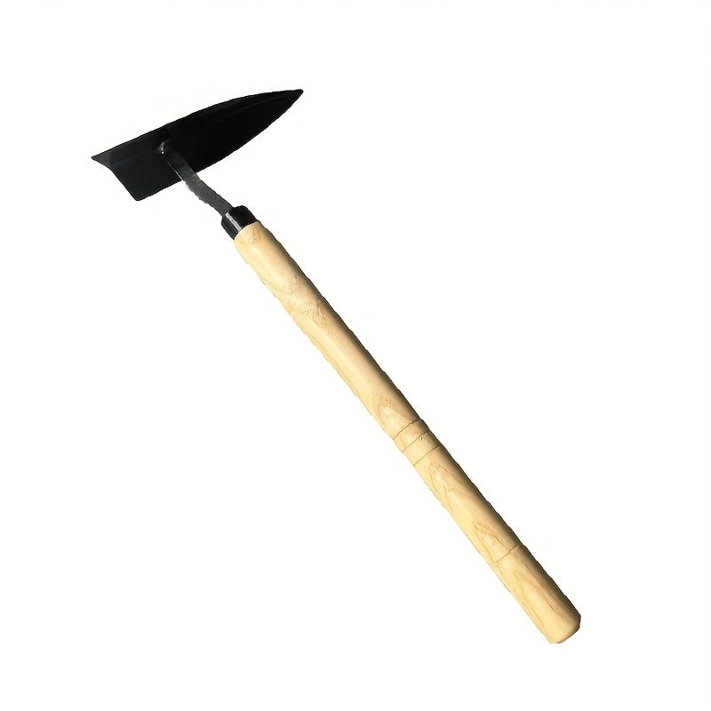 Dual-purpose Small Triangle Hoe Garden Hoe Tool - Suitable for Yard, Grass, Flower, and Vegetable Planting, Yard Maintenance, Compact Design, Urban Farming