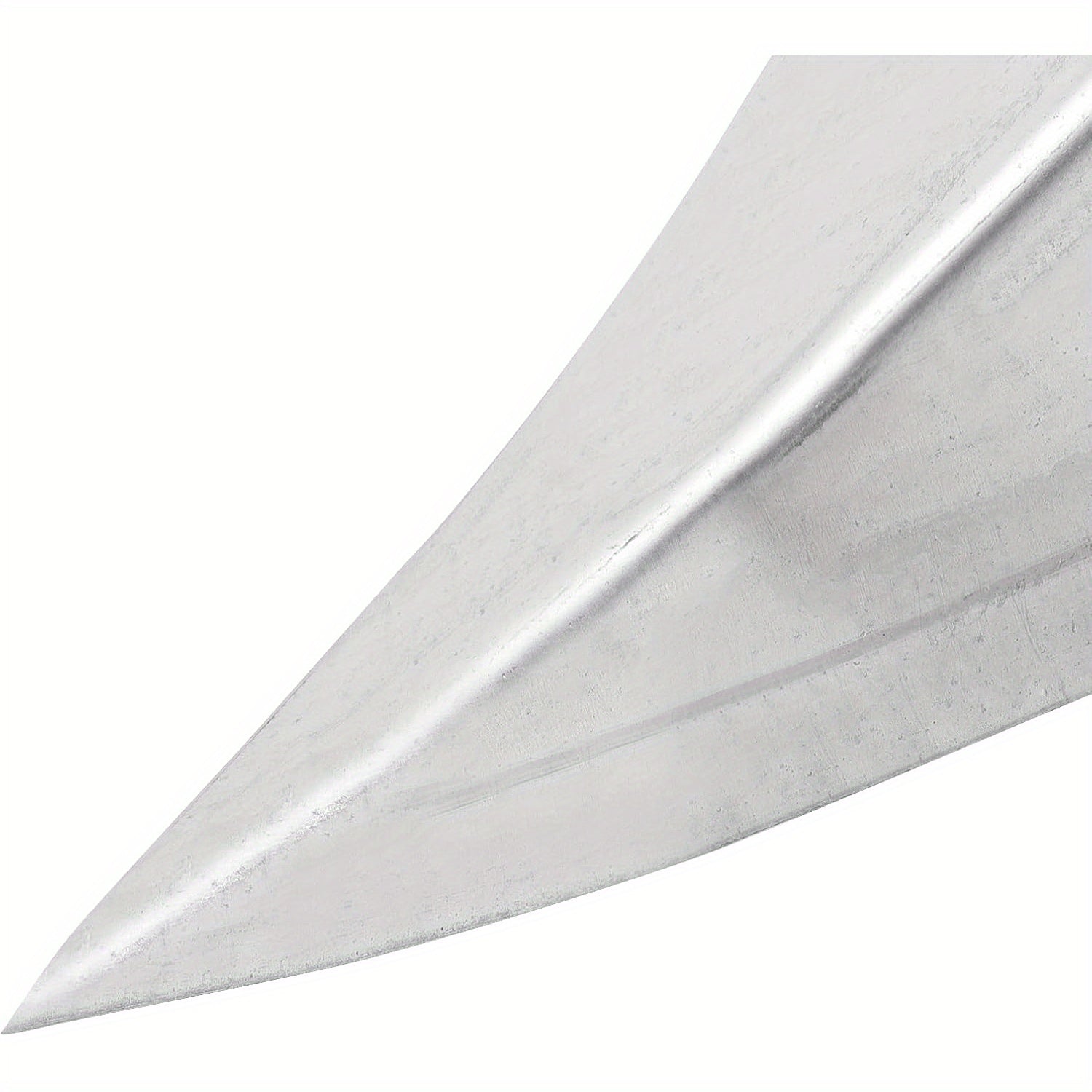 Houe en V à lame triangulaire tranchante, construction métallique durable pour creuser, désherber et ameublir, idéale jardin, ferme et paysagisme.