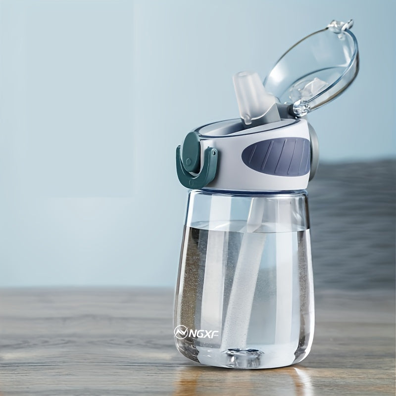 Leak-Proof Portable Water Bottle - Cute, Compact Design for Men &amp; Women, PVC-Free Plastic, Ideal for Outdoor Activities &amp; Travel