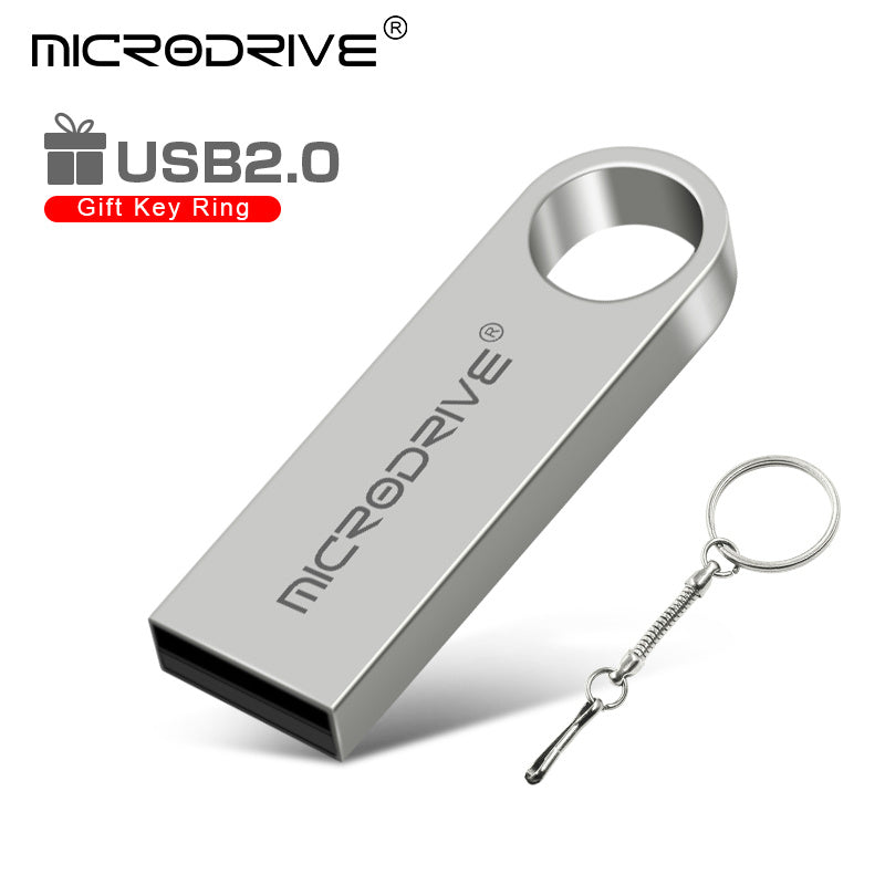 Clé USB Haute Vitesse : Capacités 4 à 128 Go, design compact, idéale pour stockage sécurisé et transport sur porte-clés.