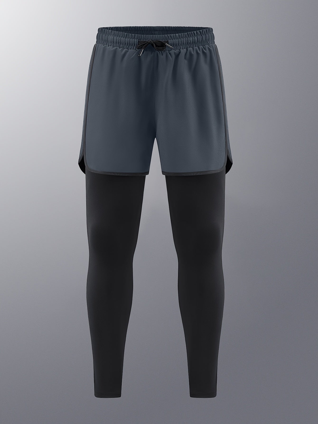 Pantalon de sport homme, séchage rapide, doublure intérieure, extensible avec poches, parfait pour course, basketball et entraînement.