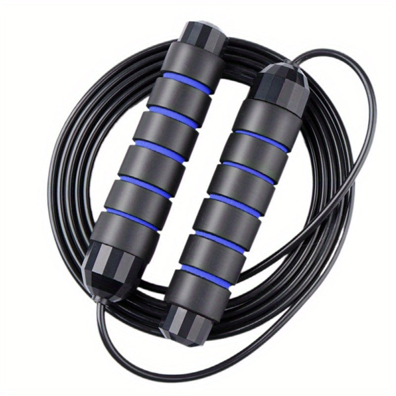 Effective Cardio Weight Loss Jump Rope - Weighted Speed ​​with Memory Foam Handle for Training