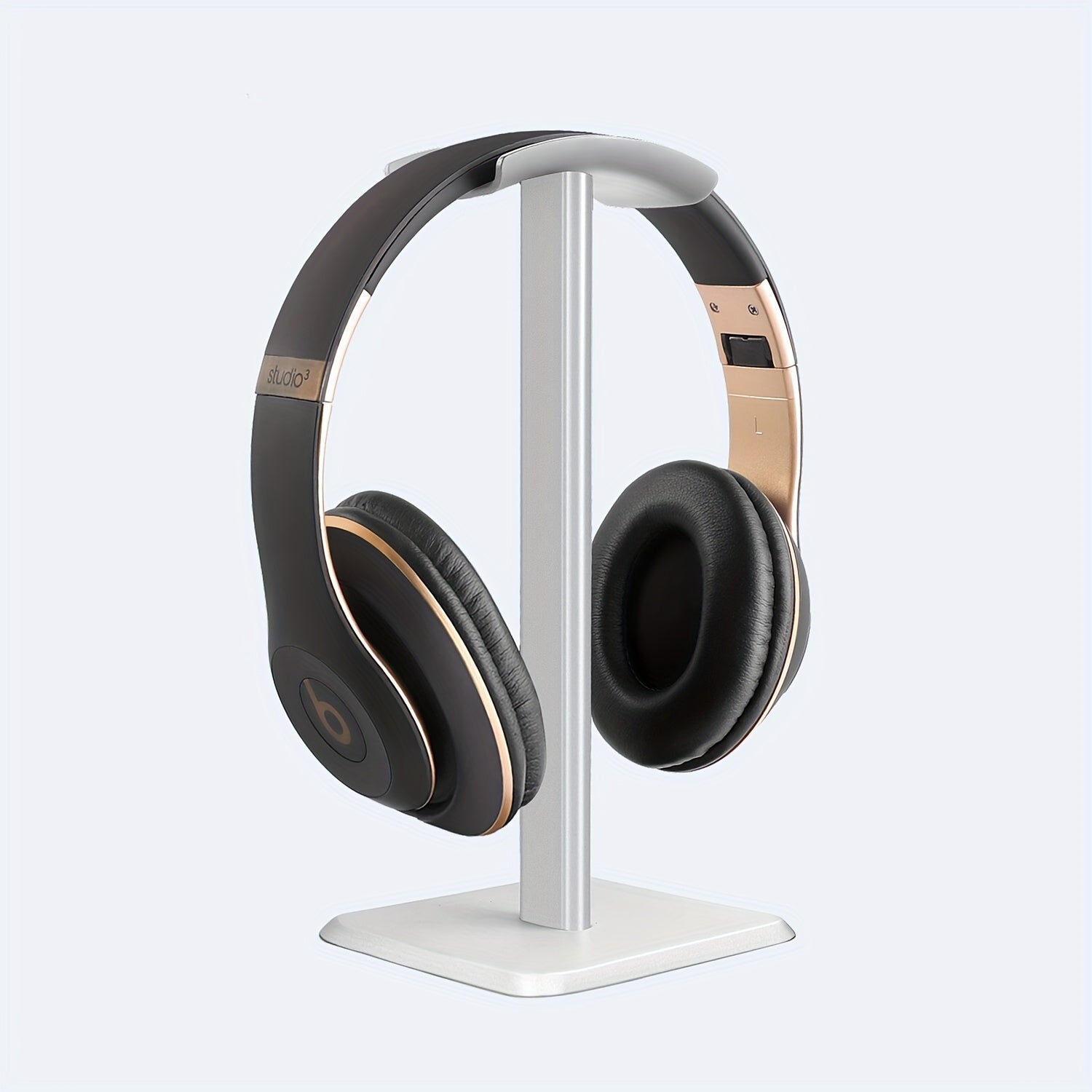 Premium ABS Desktop Headphone Stand - Sleek Gaming Earphone Holder for Office &amp; Gaming Room Display